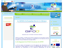 Tablet Screenshot of gifod.fr